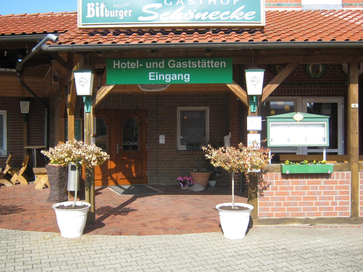 Hotel Landgasthof Schönecke Wahrenholz Exterior foto